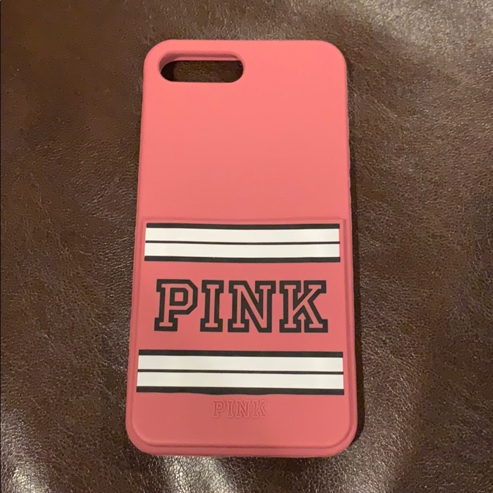 Pink IPhone 6 Plus Case with card holder